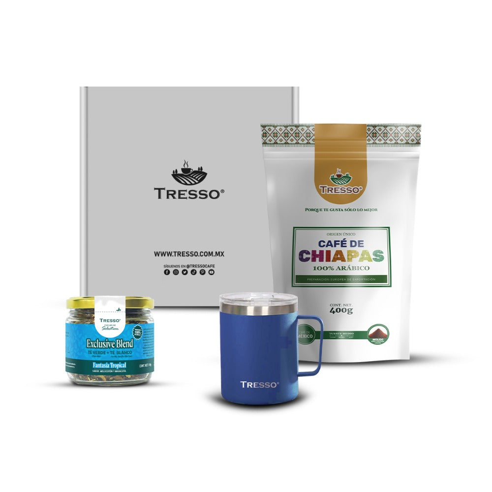 Kit de café y té para él