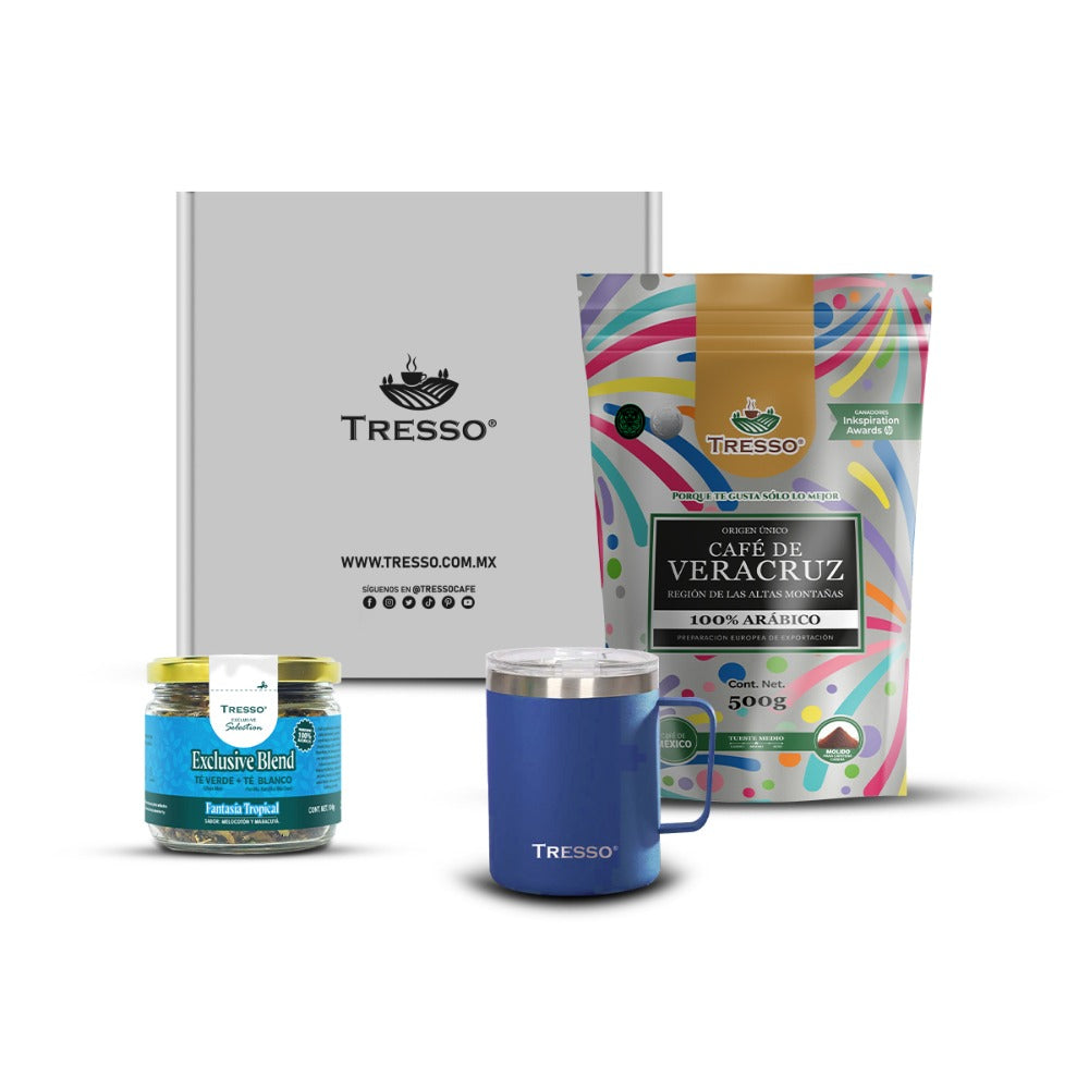 Kit de café y té para él