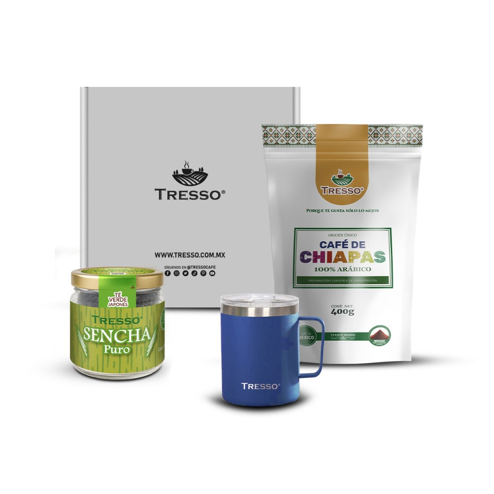 Kit de café y té para él