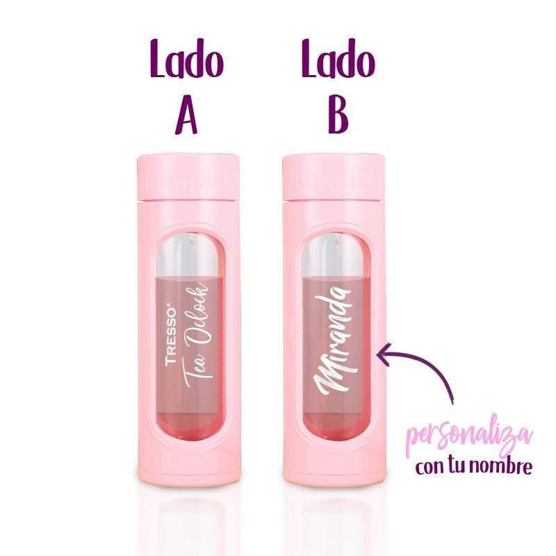 Botella de Vidrio con Infusor para Té