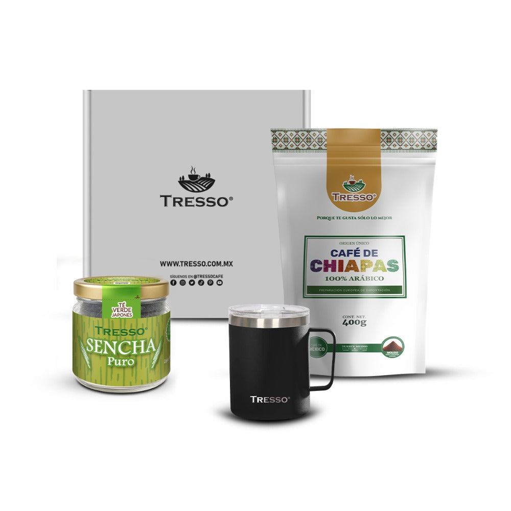 Kit de café y té para él
