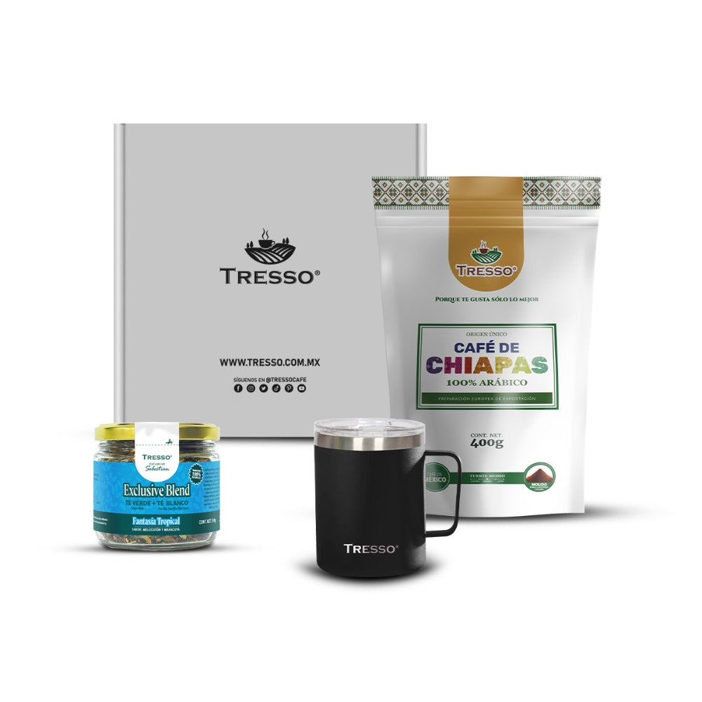 Kit de café y té para él