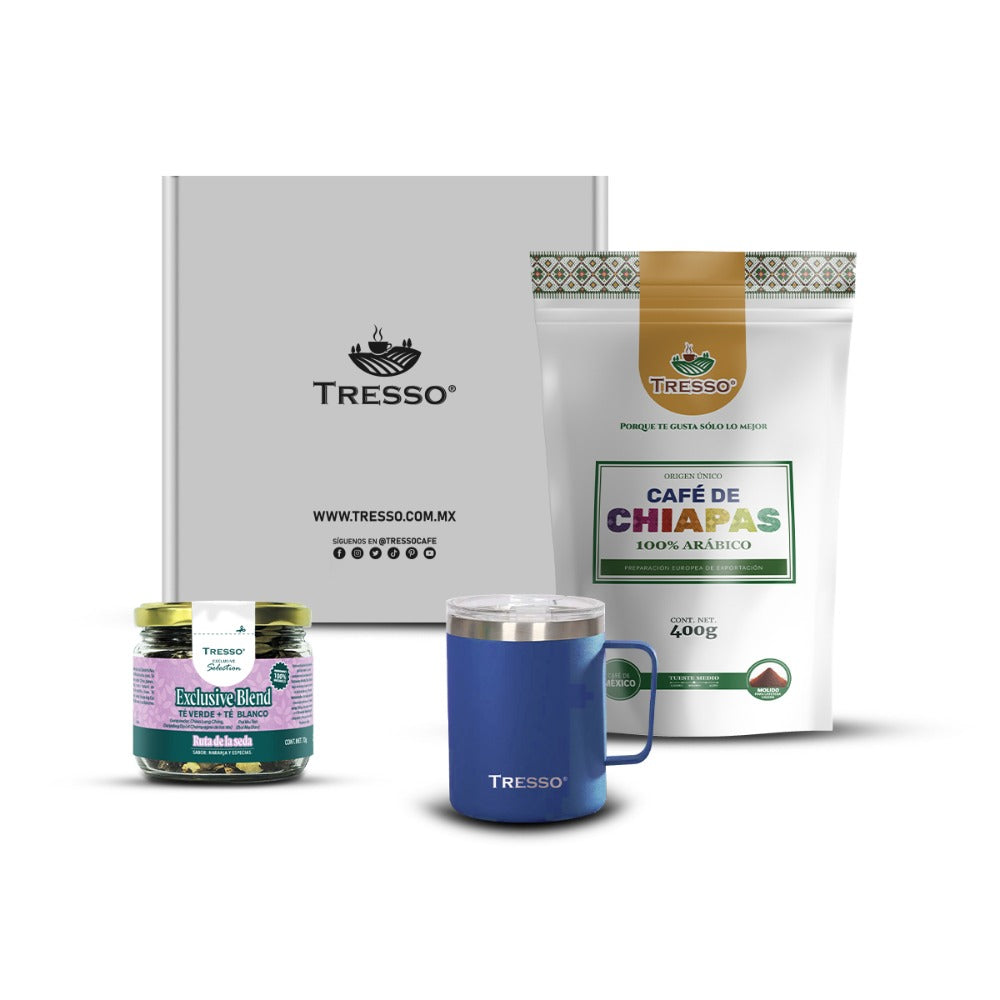 Kit de café y té para él