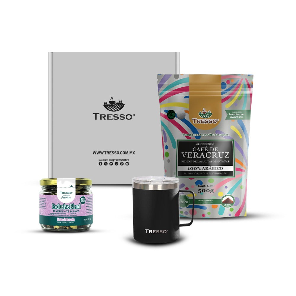 Kit de café y té para él