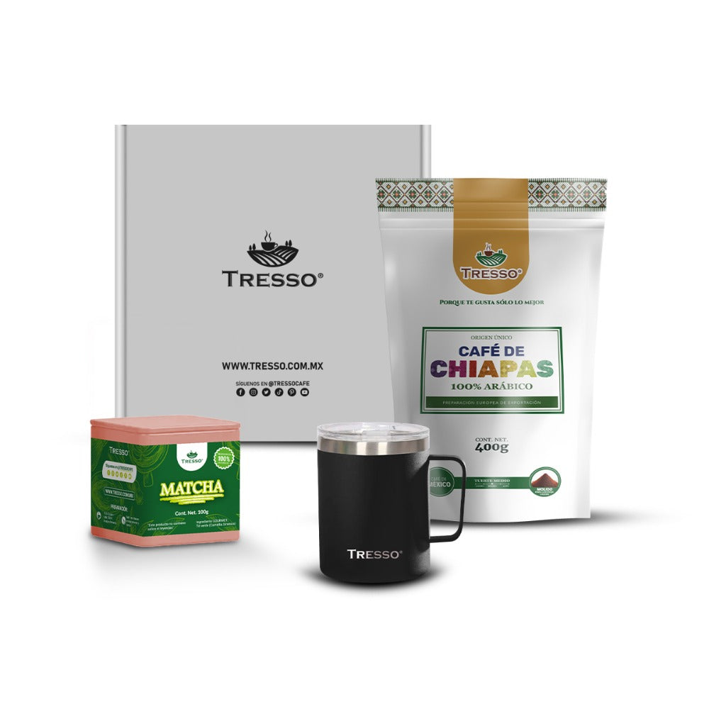 Kit de café y té para él