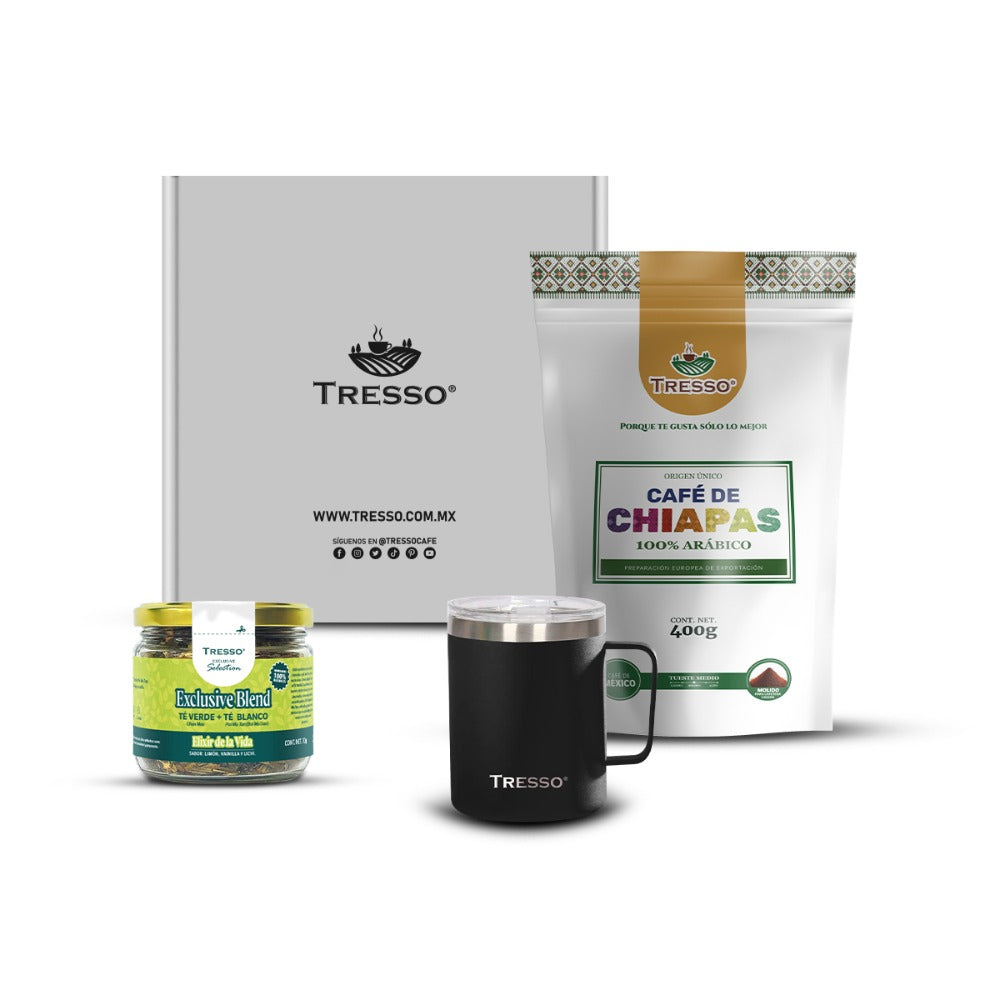 Kit de café y té para él