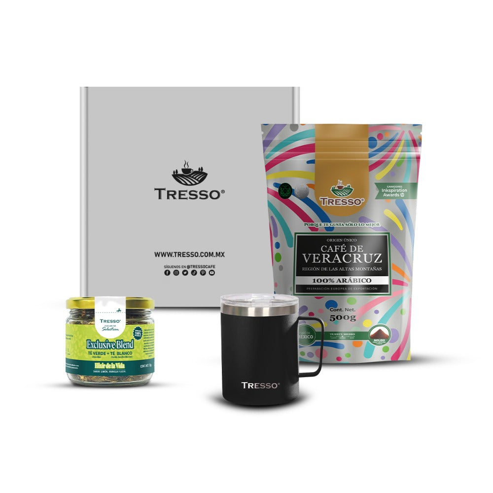 Kit de café y té para él