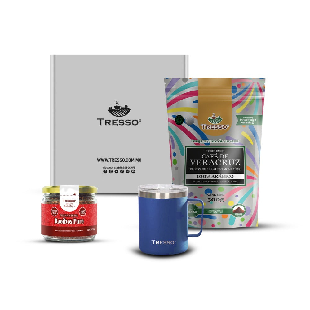 Kit de café y té para él