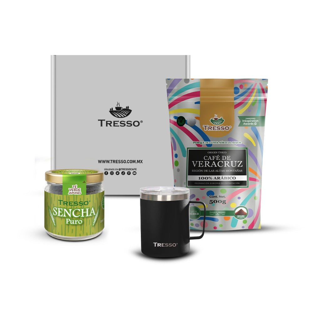 Kit de café y té para él