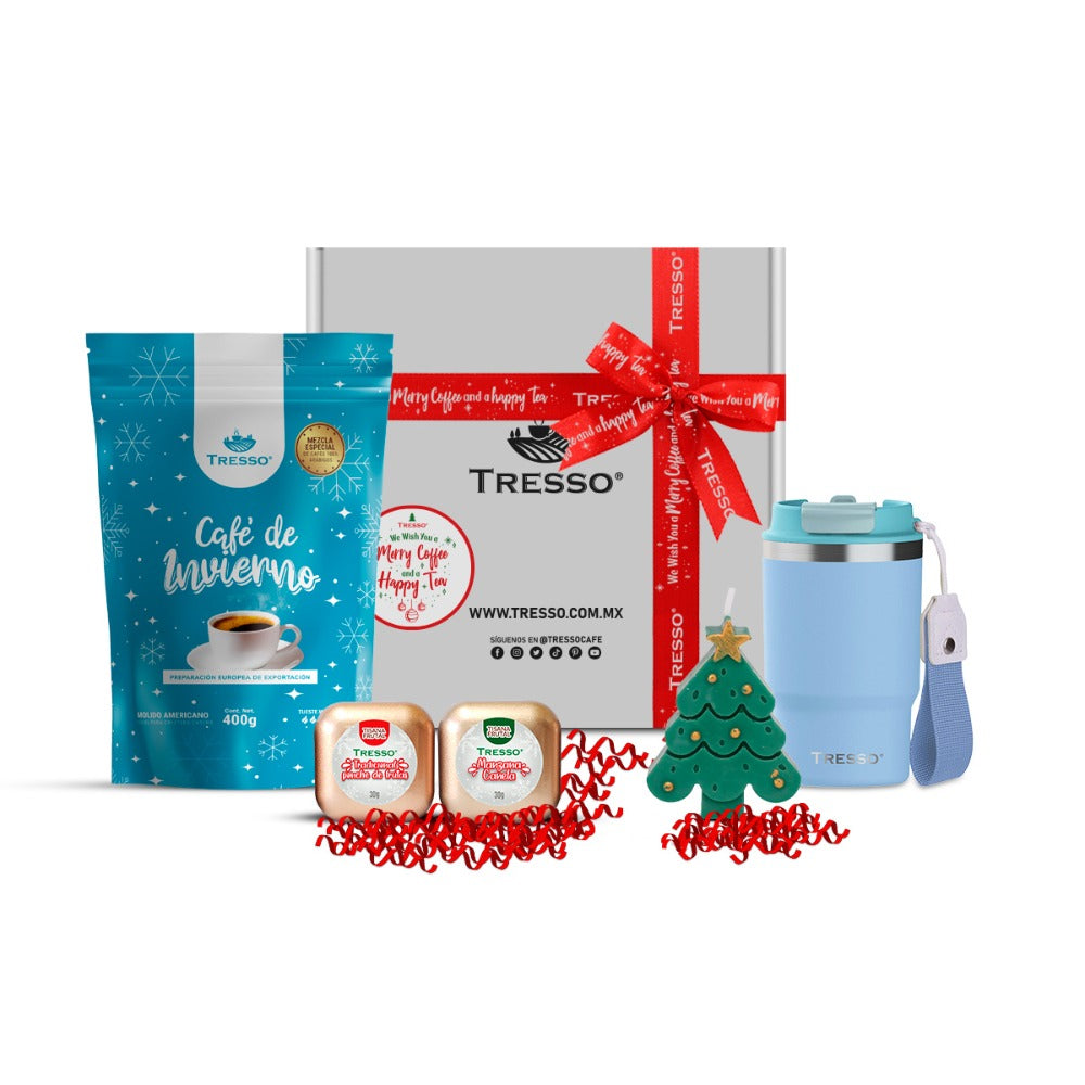 Regalo especial con termo de viaje y mini tisanas