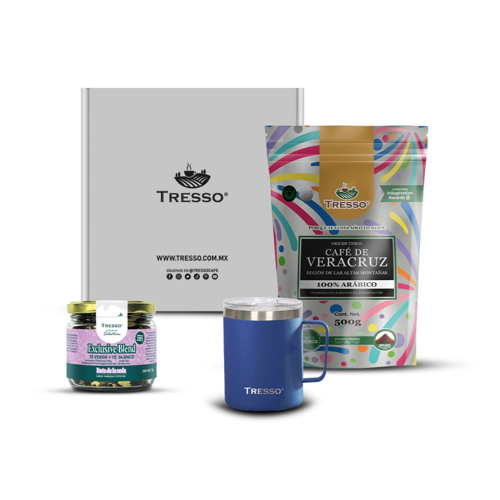 Kit de café y té para él