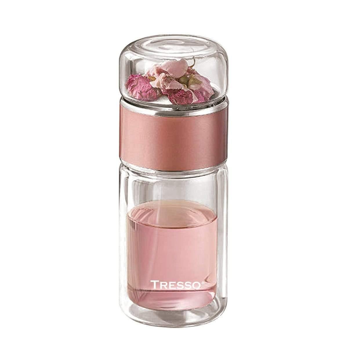Botella Doble Pared Con Infusor Para Tisana - TRESSO®