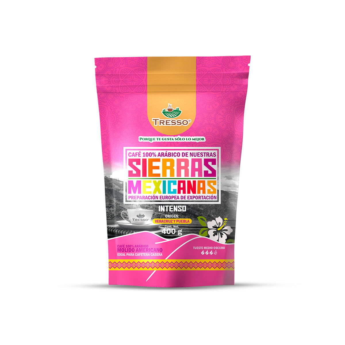 Café Sierras Mexicanas 400 g - TRESSO®