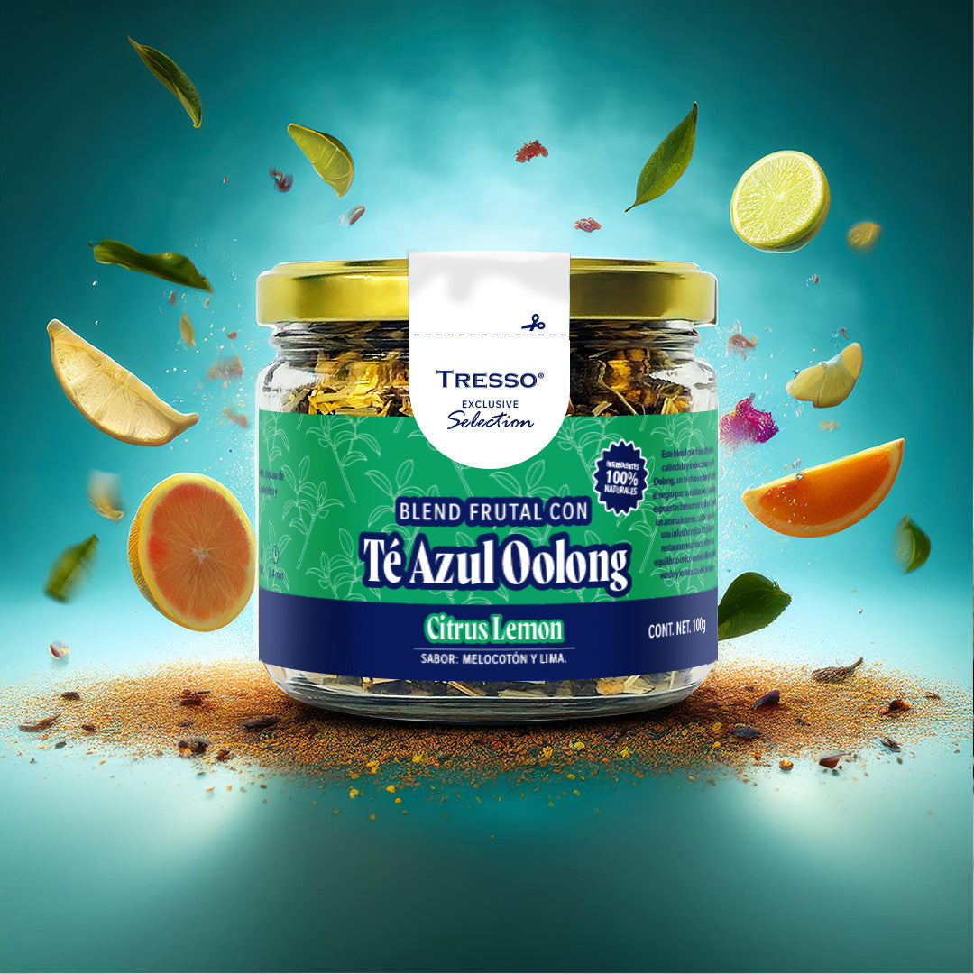 Blue Óolong Tea: Citrus Lemon 100g