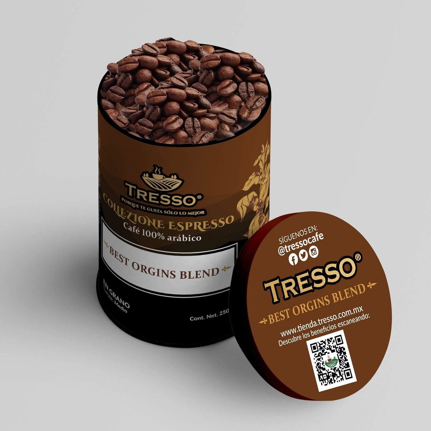 Collezione Espresso: Inspirazione Italiana Best Origins Blend 250g - TRESSO®