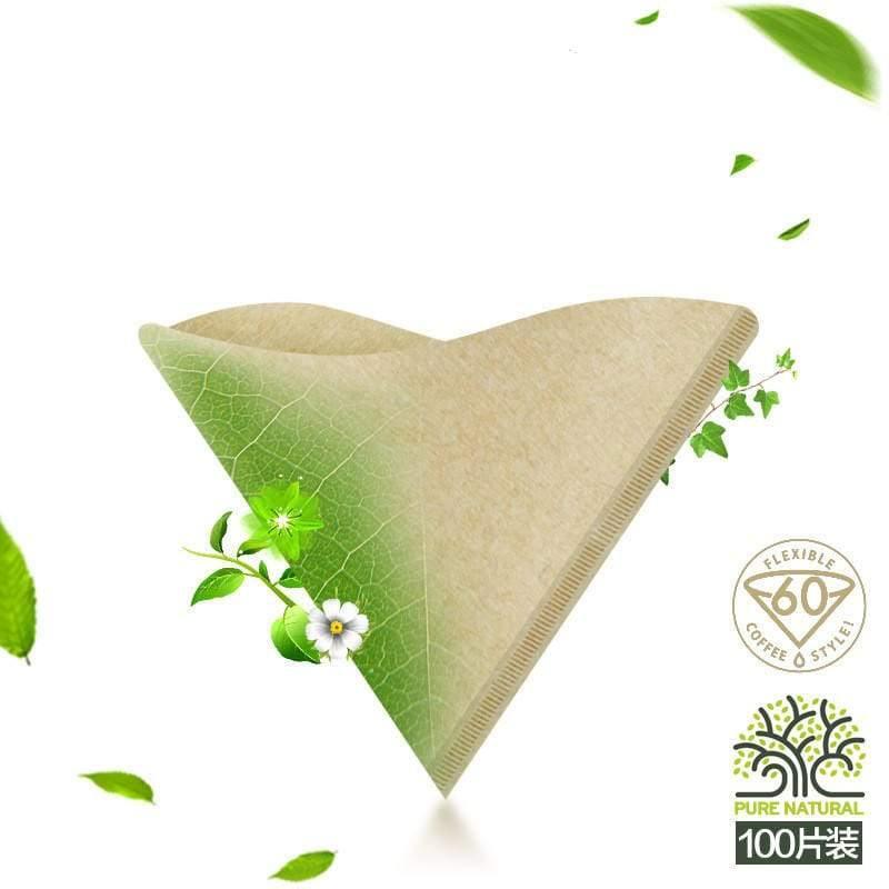 Filtros de Papel Biodegradables para V60 de Cerámica (Dripper o de Goteo) - TRESSO®