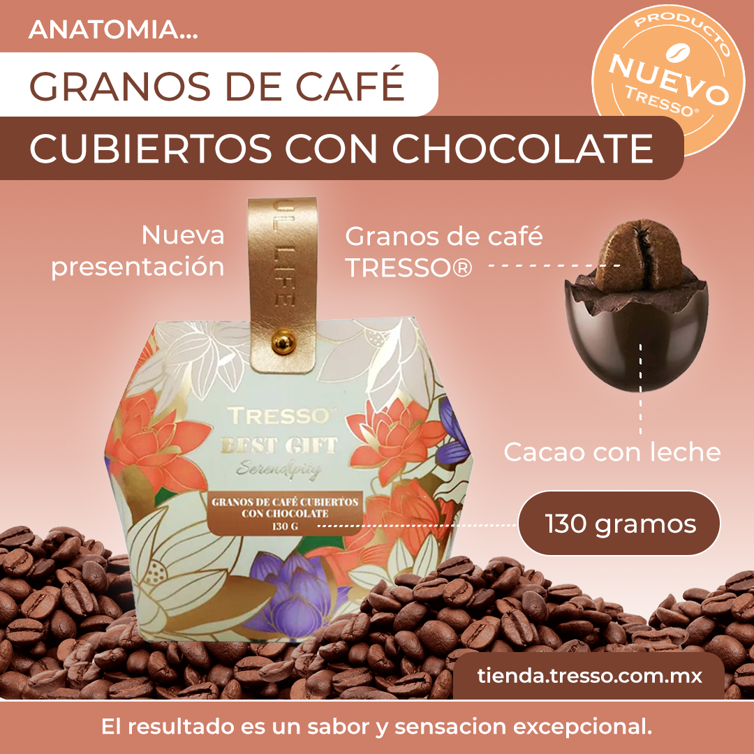 Chocolate covered coffee beans 130g