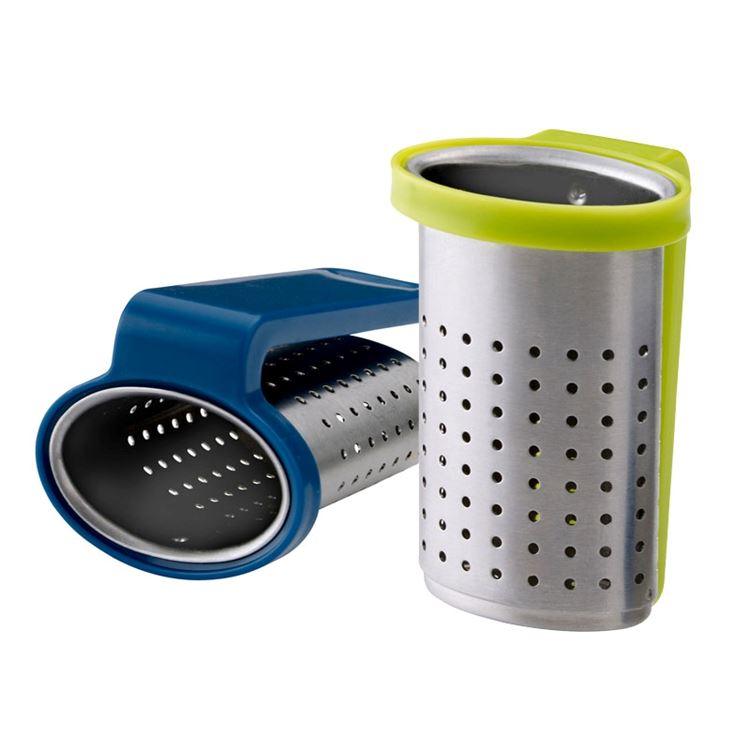 Infusor colgante para taza de acero inoxidable y silicona para té - TRESSO®