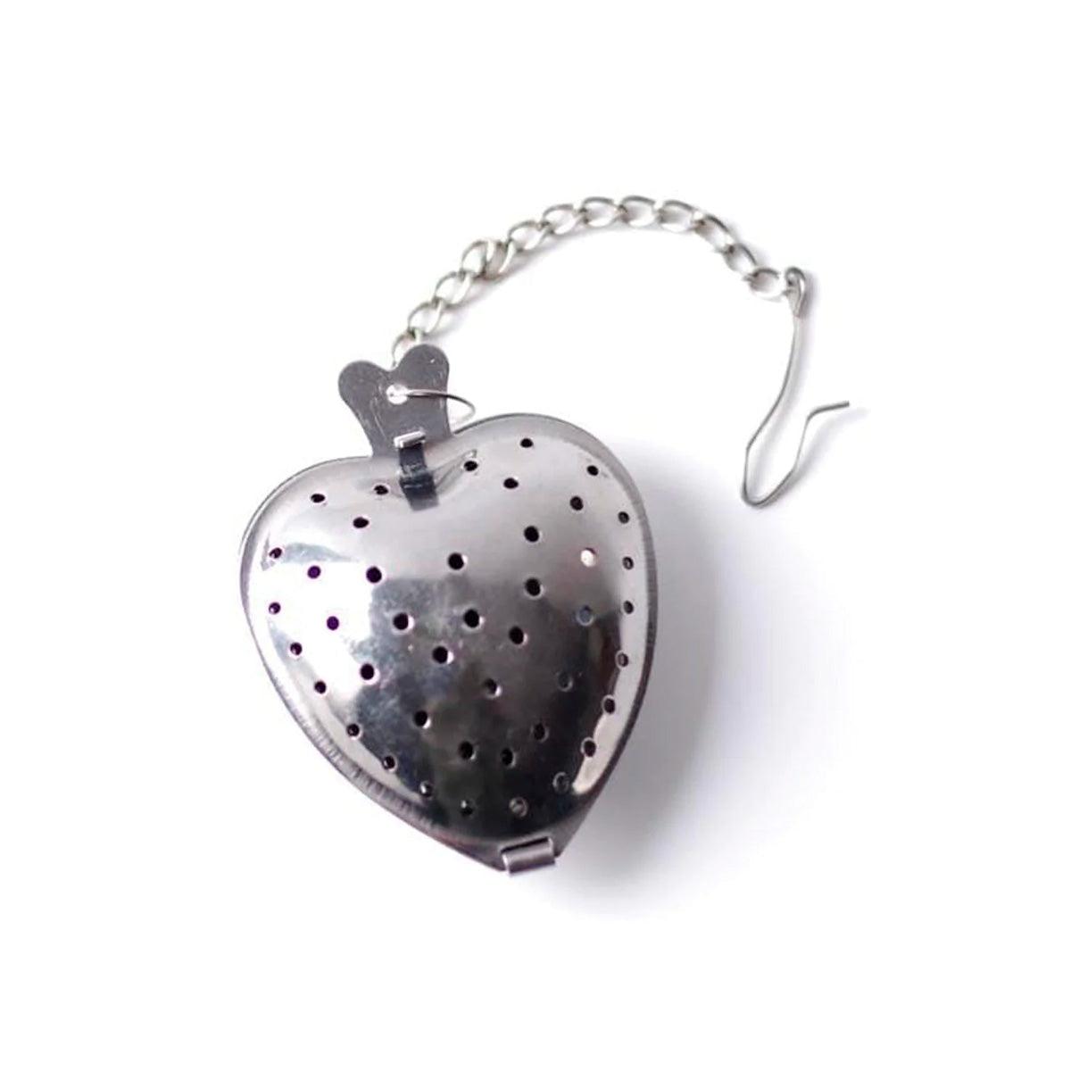 Infusor de Corazón Para Té de Acero Inoxidable - TRESSO®