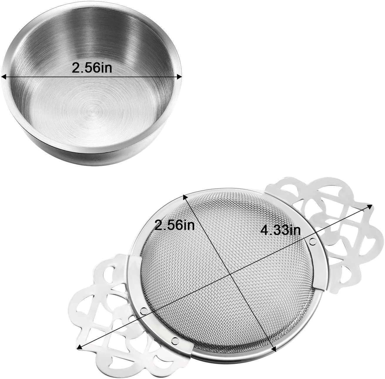 Infusor de malla metálica de acero inoxidable para té - TRESSO®