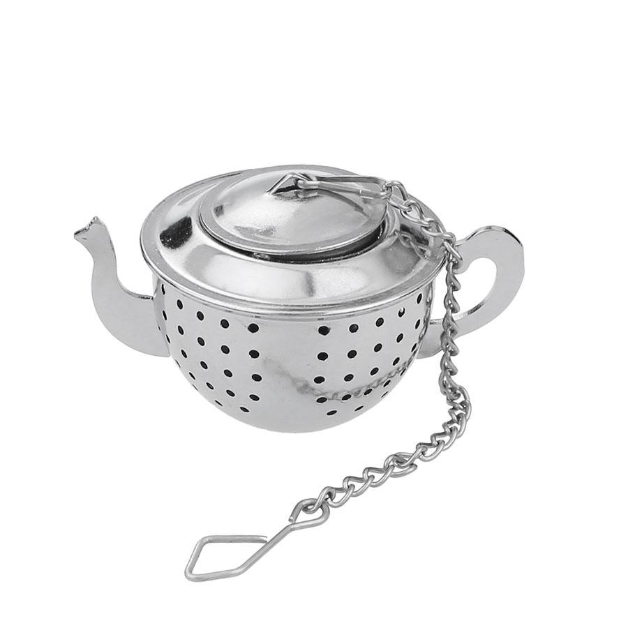 Infusor en forma de tetera de acero inoxidable para té - TRESSO®