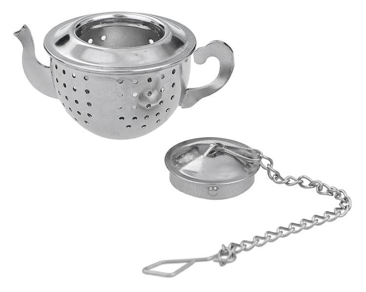 Infusor en forma de tetera de acero inoxidable para té - TRESSO®
