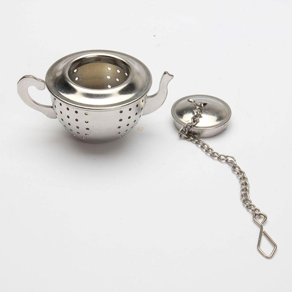 Infusor en forma de tetera de acero inoxidable para té - TRESSO®