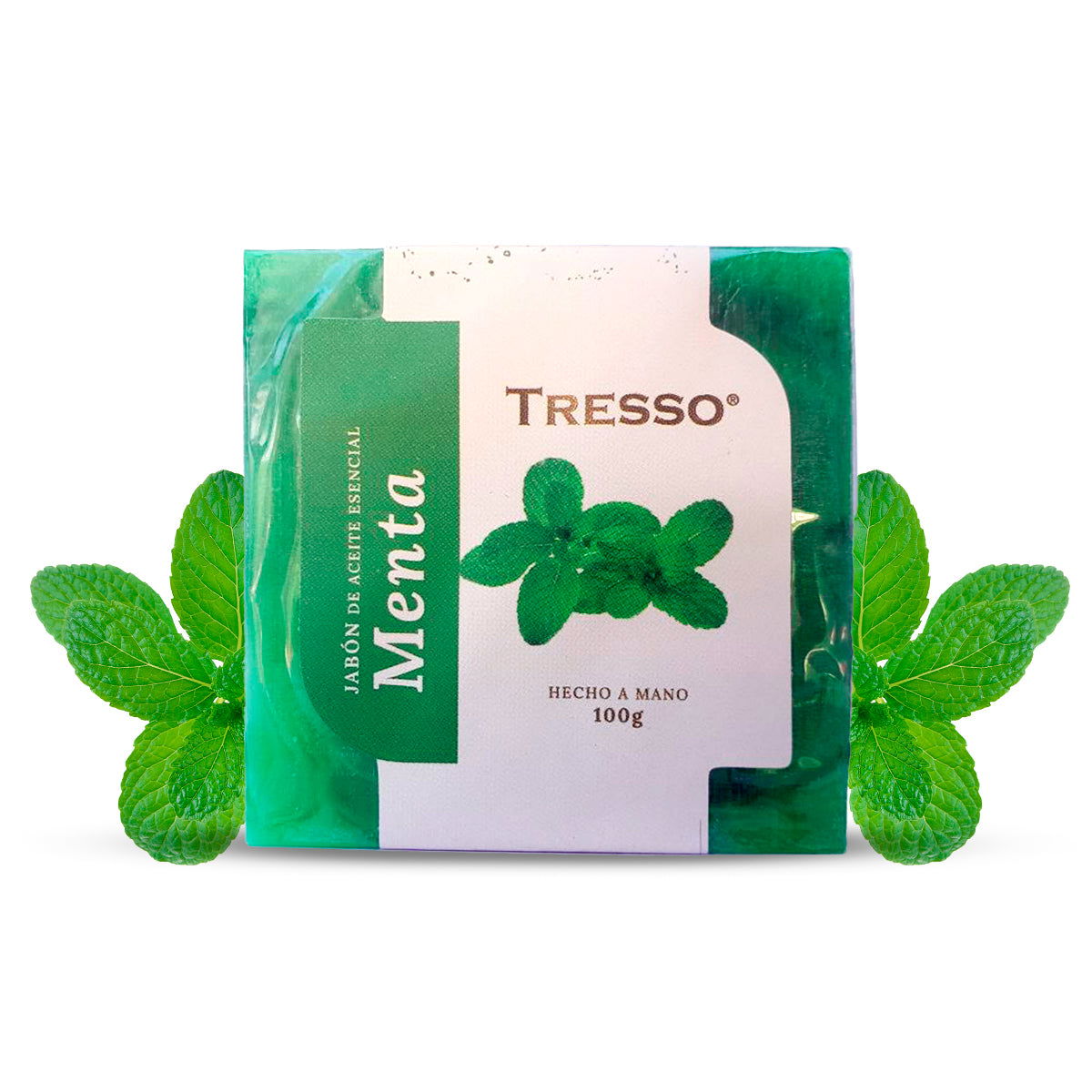 Jabón de aceite esencial de Menta - TRESSO®