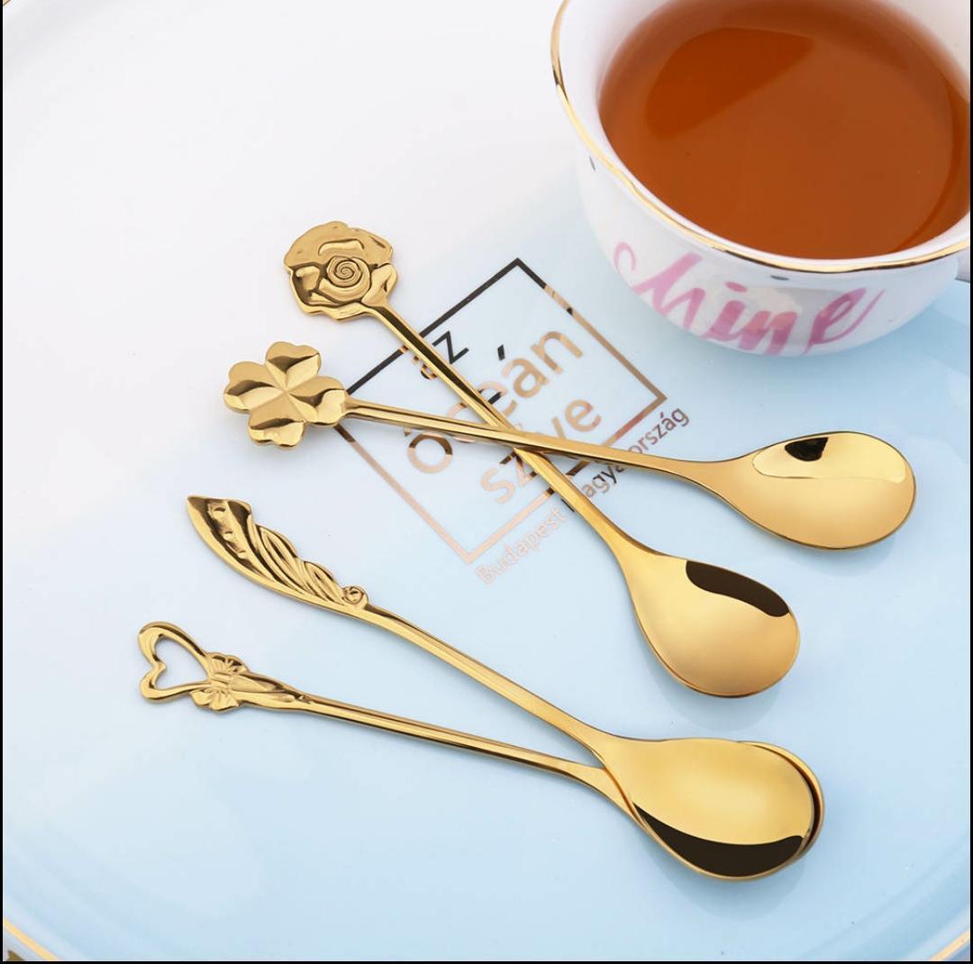 Lindo Set de Cucharas Azucareras o para Postre - TRESSO®