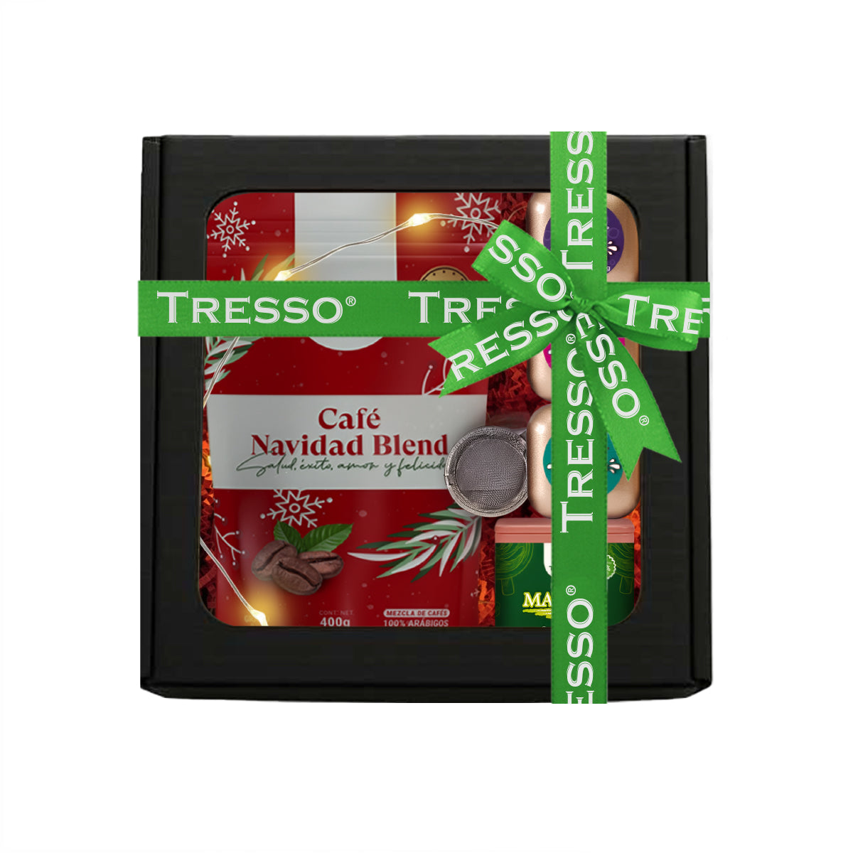 Regalo de café y Té con luces Led