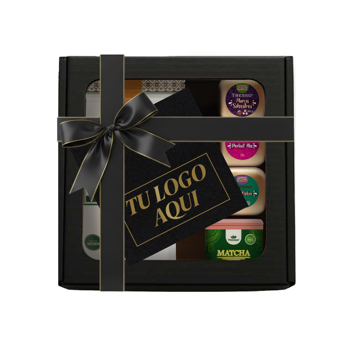 Regalo corporativo de café y té