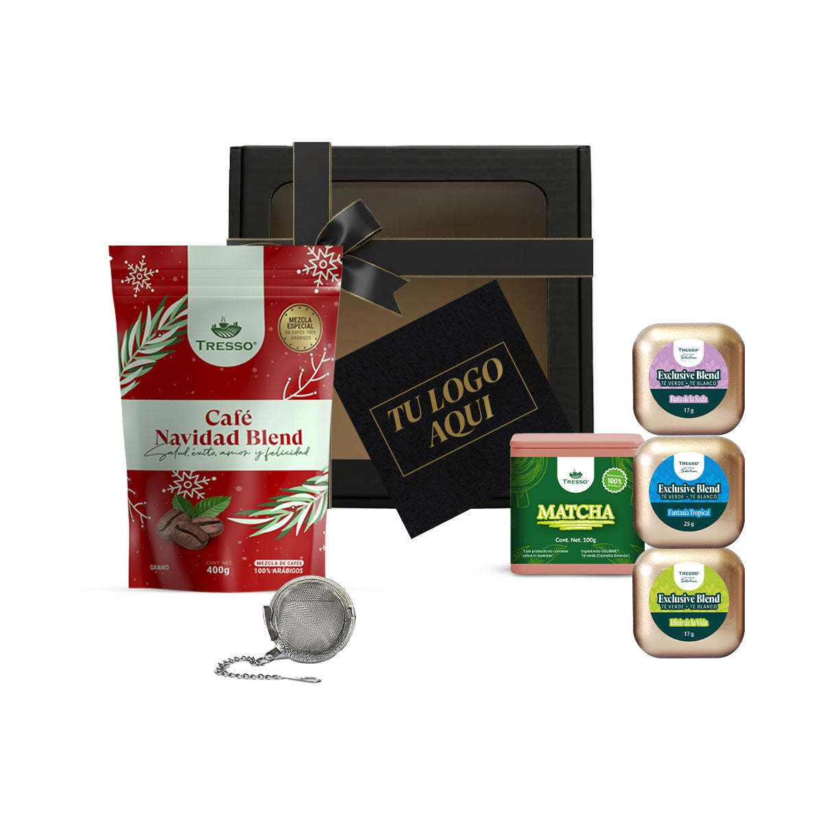 Regalo corporativo de café y té