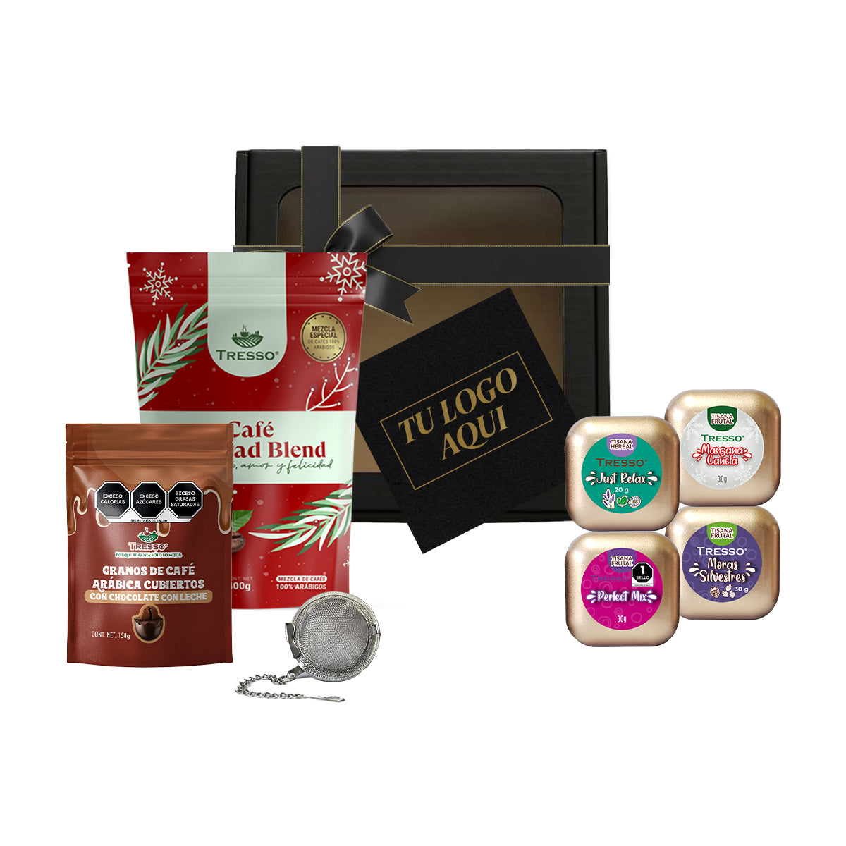 Regalo corporativo de café y té