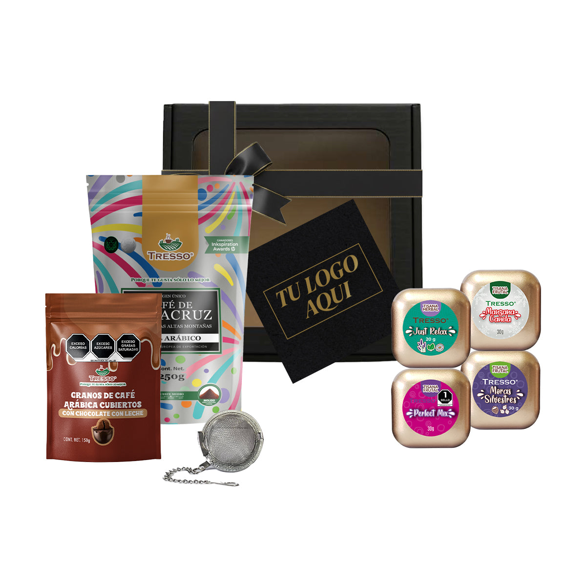 Regalo corporativo de café y té