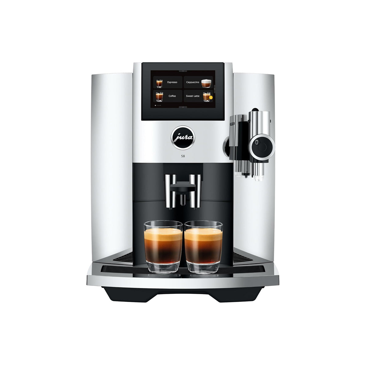 Cafetera Jura S8 color platino