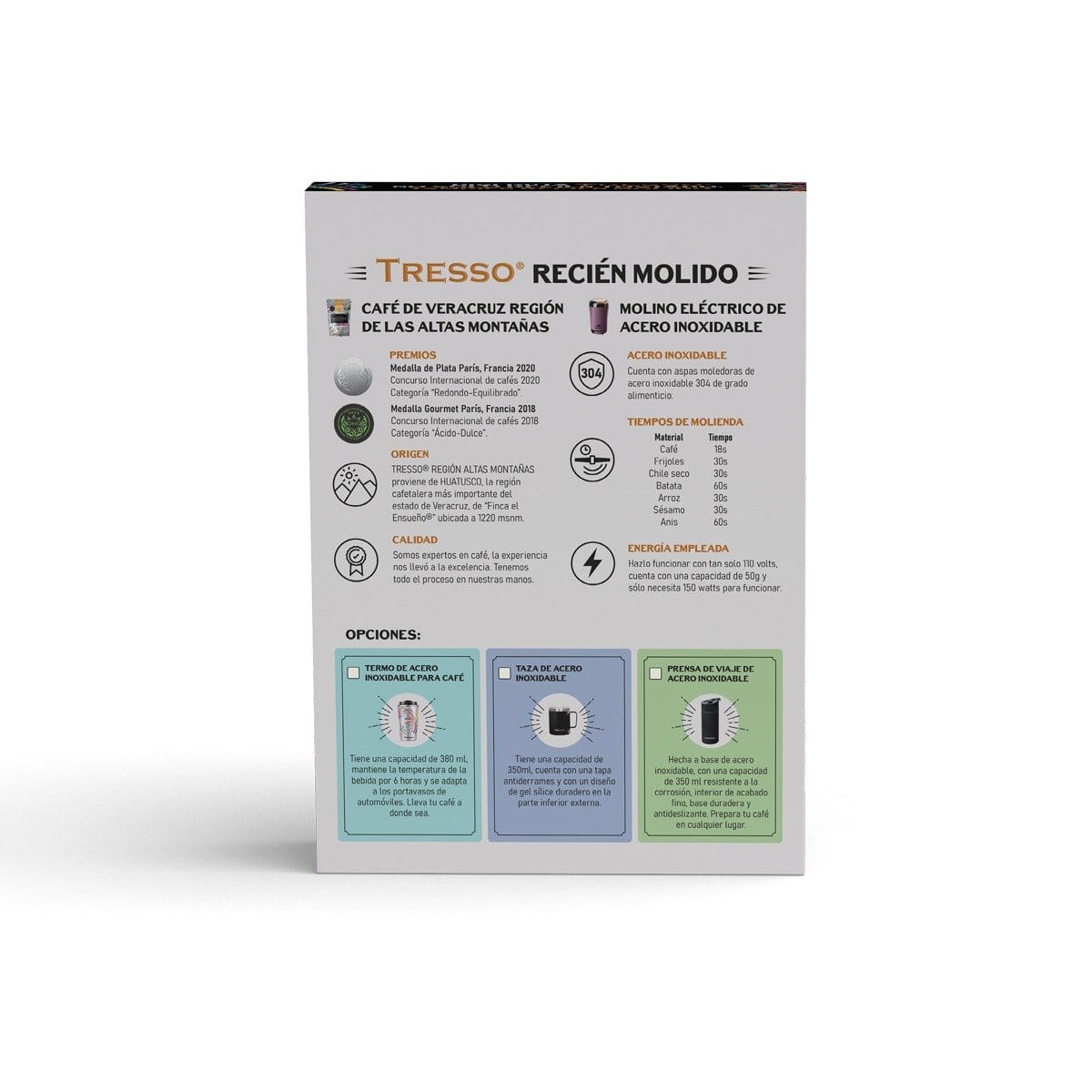 TRESSO® recién molido