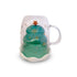 Taza de Vidrio de Doble Pared Navideña 250 ml - TRESSO®