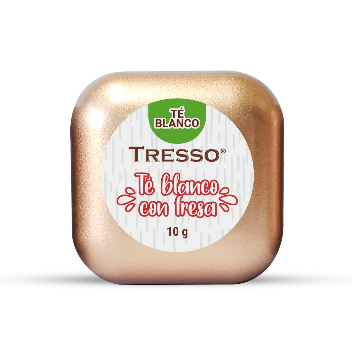 Té Blanco con Fresa 10g-70g - TRESSO®