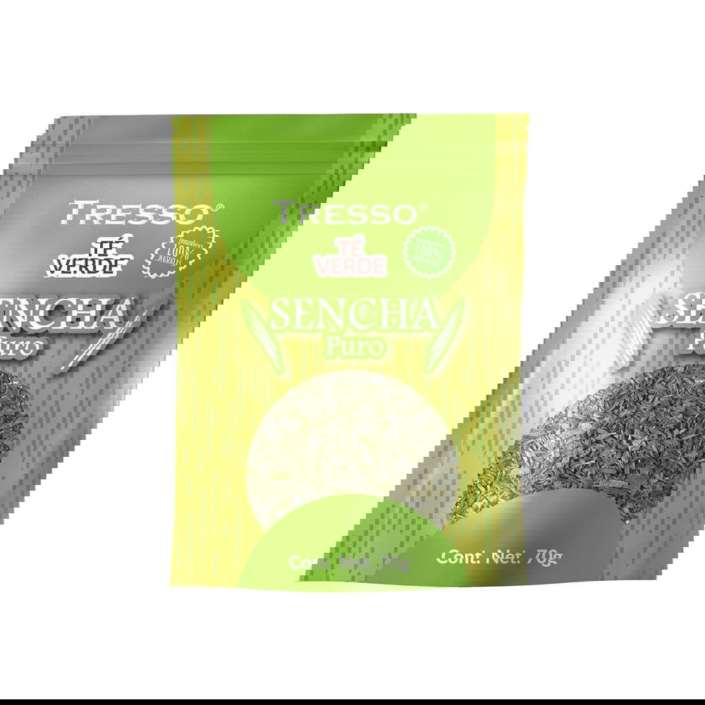 Té Verde Japonés (Puro): Sencha 30g-140g - TRESSO®