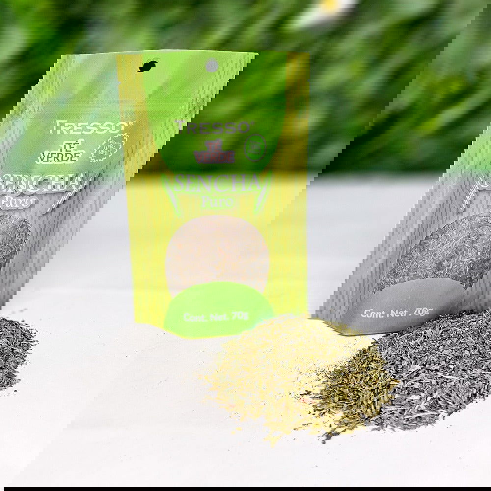 Té Verde Japonés (Puro): Sencha 30g-140g - TRESSO®