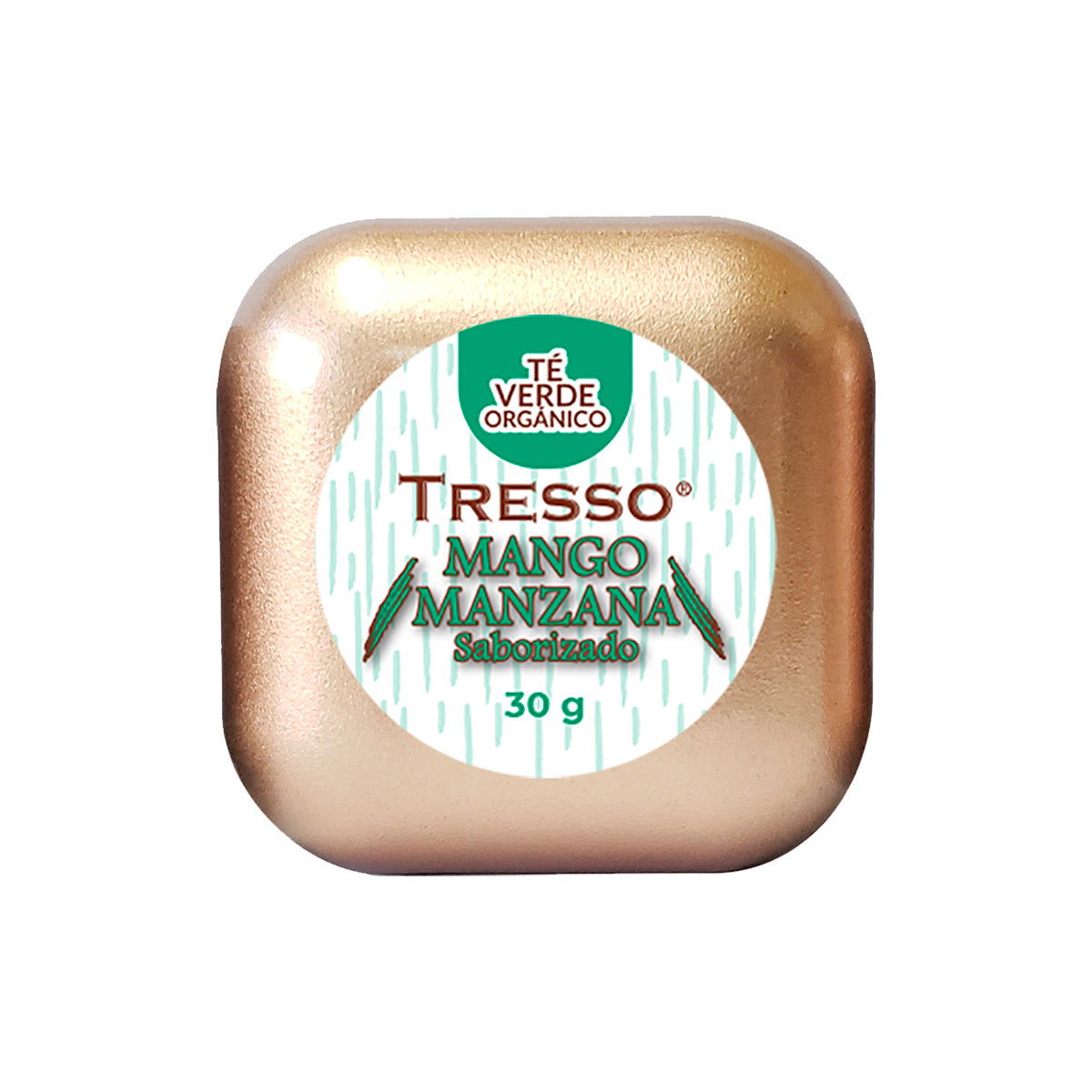 Té Verde Orgánico (Saborizado): Mango-Manzana 23g-100g - TRESSO®