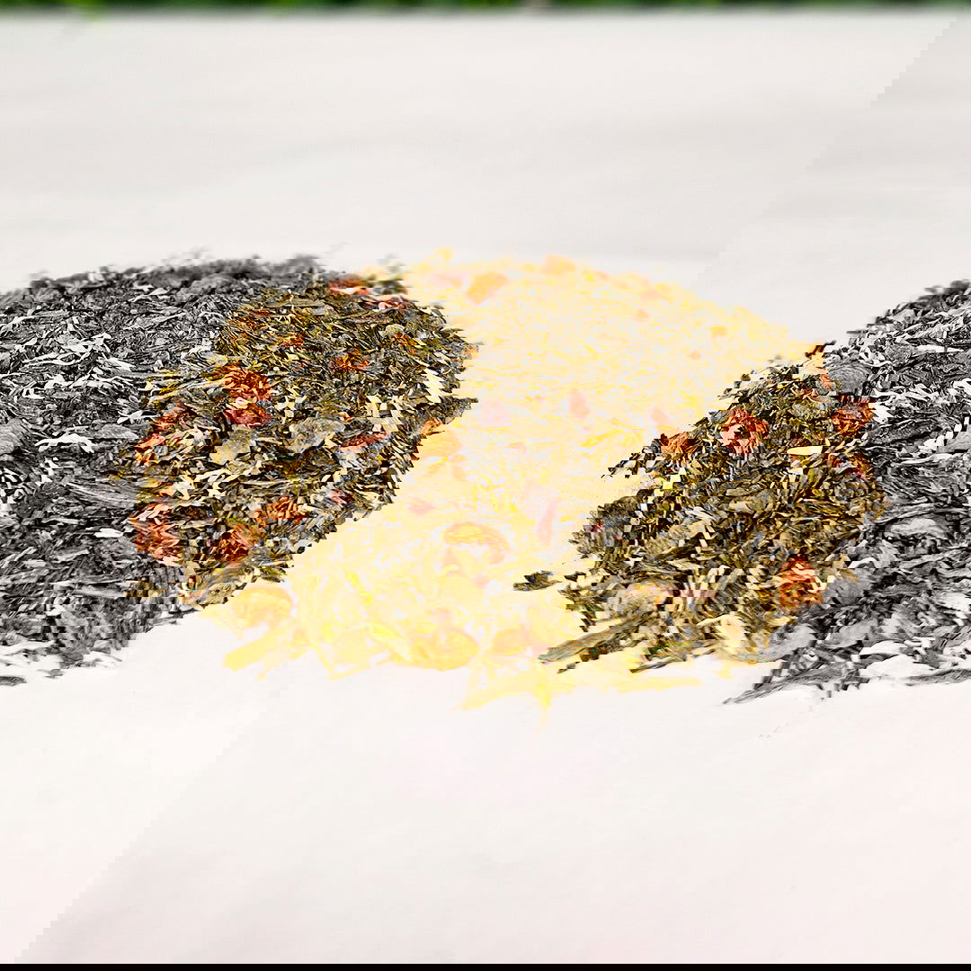 Té Verde Orgánico (Saborizado): Mango-Manzana 23g-100g - TRESSO®