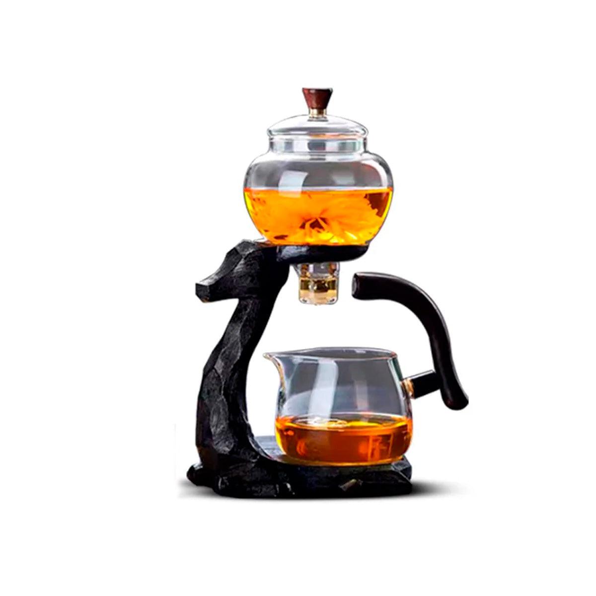 Tetera/Cafetera de madera de 300 ml y tazas - TRESSO®