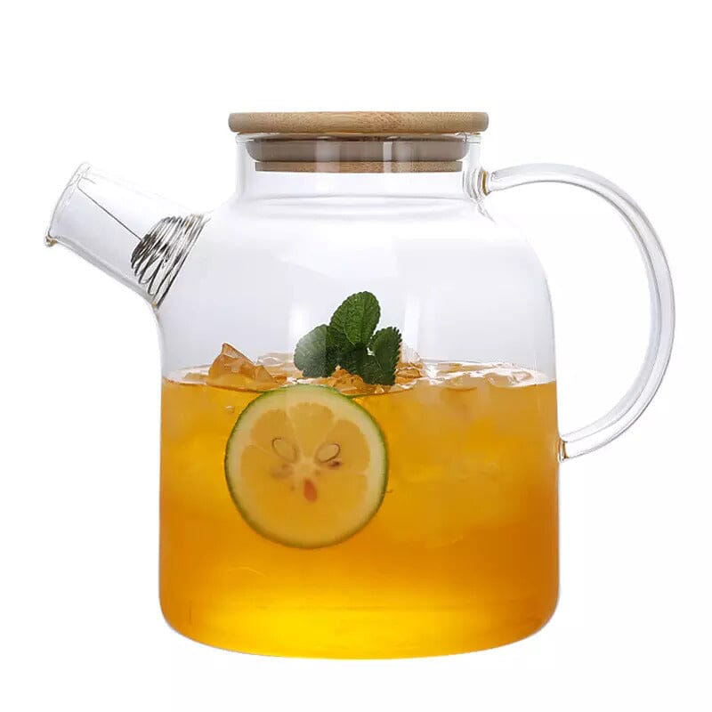 Tetera de Vidrio con Filtro de Acero Inoxidable 1 L - TRESSO®