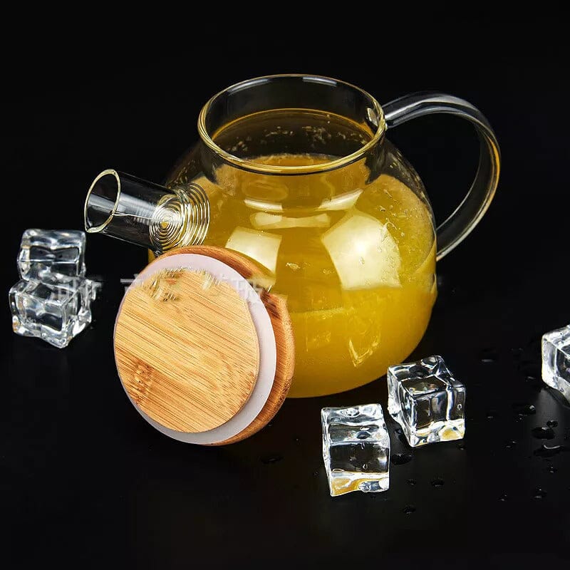 Tetera de Vidrio con Filtro de Acero Inoxidable 1 L - TRESSO®