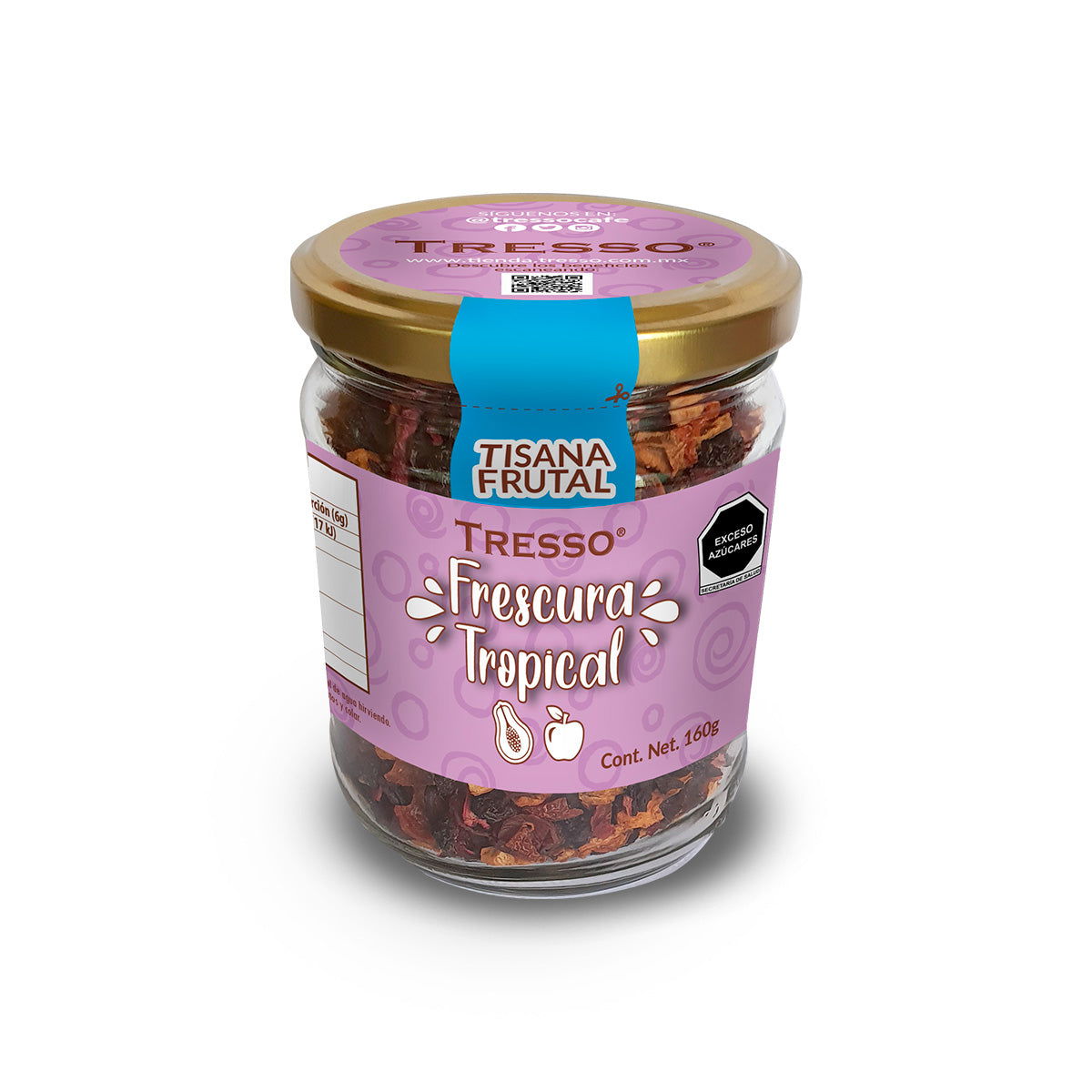 Tisana Frutal: Frescura Tropical 30g-1kg - TRESSO®
