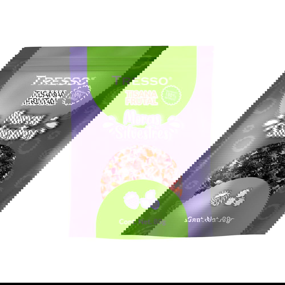 Tisana Frutal: Moras Silvestres 30g-1kg - TRESSO®