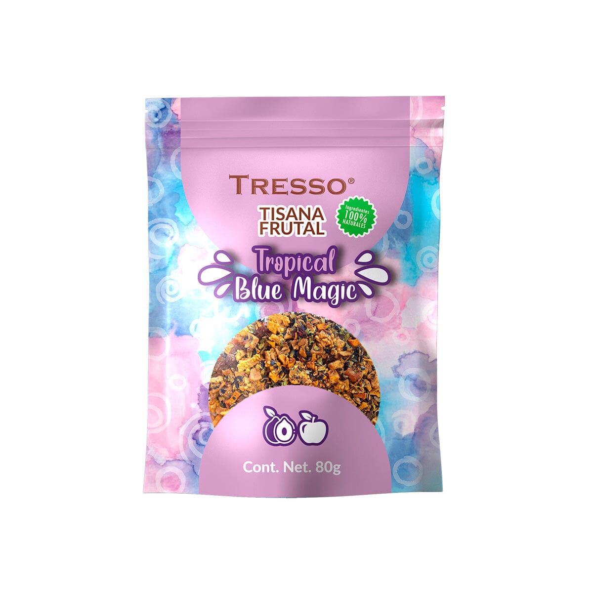 Tisana Frutal: Tropical Blue Magic 20g-160g - TRESSO®