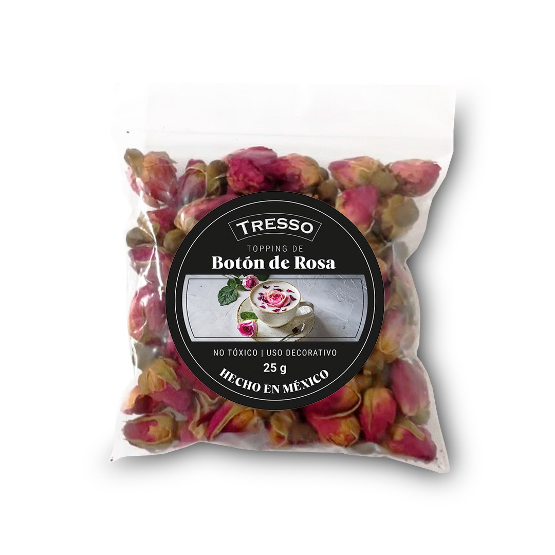 Topping de botón de rosa 25g - TRESSO®