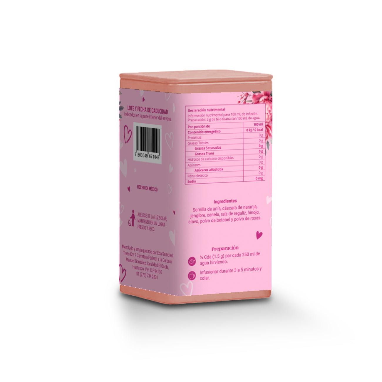 Chai Rosa / Pink Chai 100g-200g